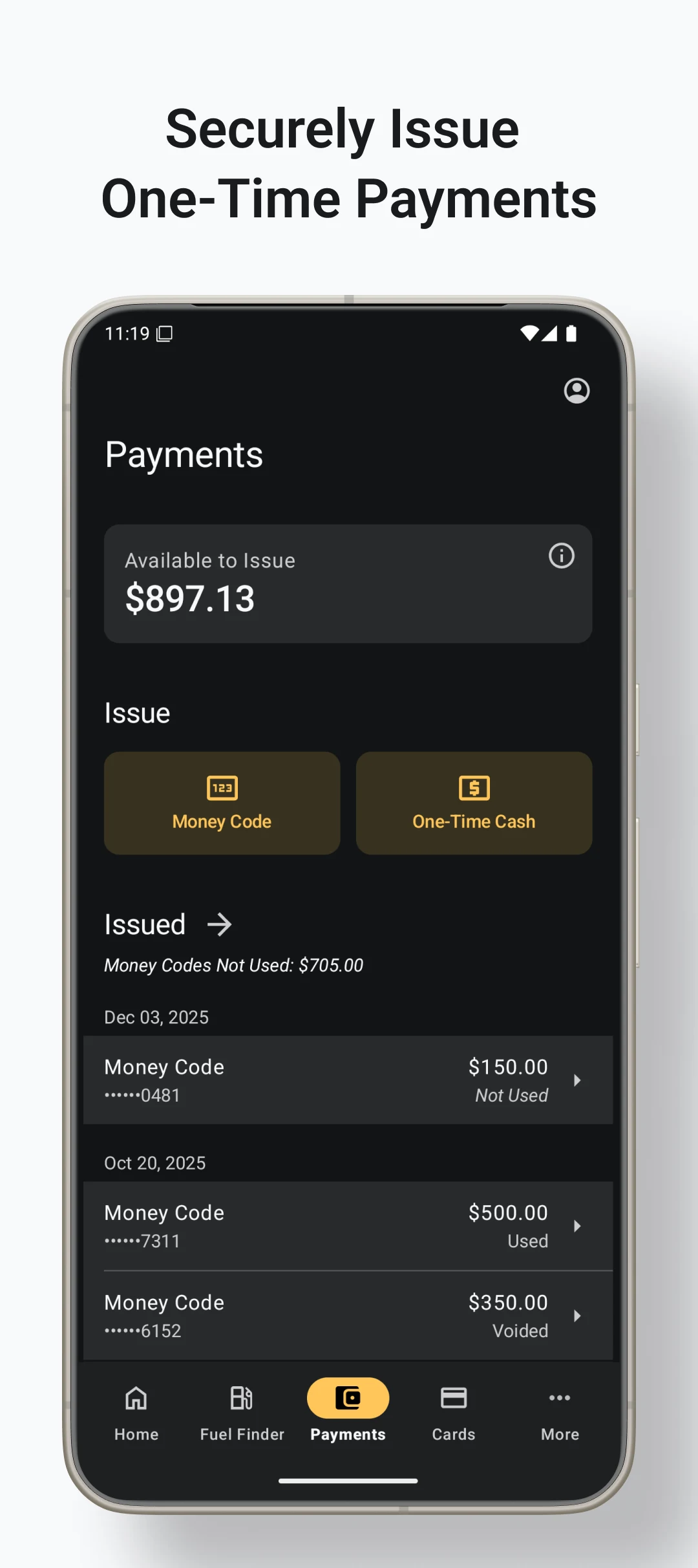 TCS Fuel screenshot